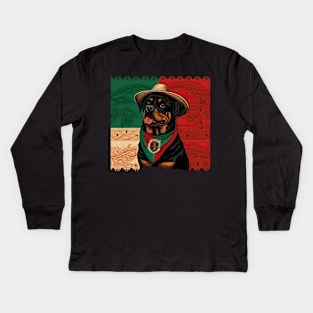 Rottweiler 5th of May Kids Long Sleeve T-Shirt